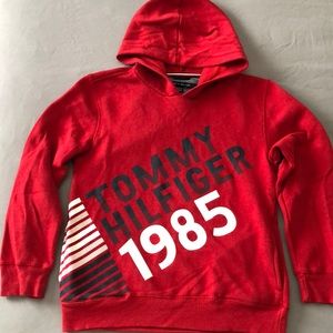 Tommy Hilfiger Red Youth Medium Hoodie